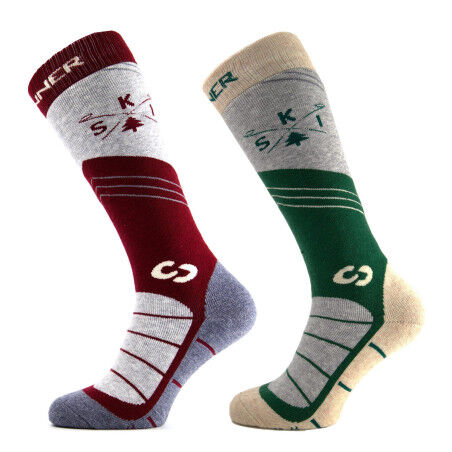 MENS SKI MOUNTAIN SKI BRG/GRN