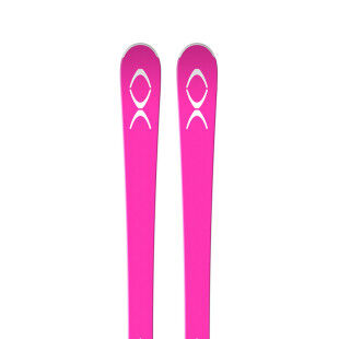 XO V7 PINK WHITE skis