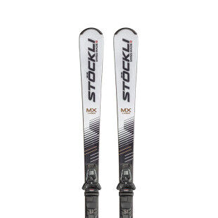 Skis Stöckli LASER-MX + MC D20 +MC 11 BLACK/MATT