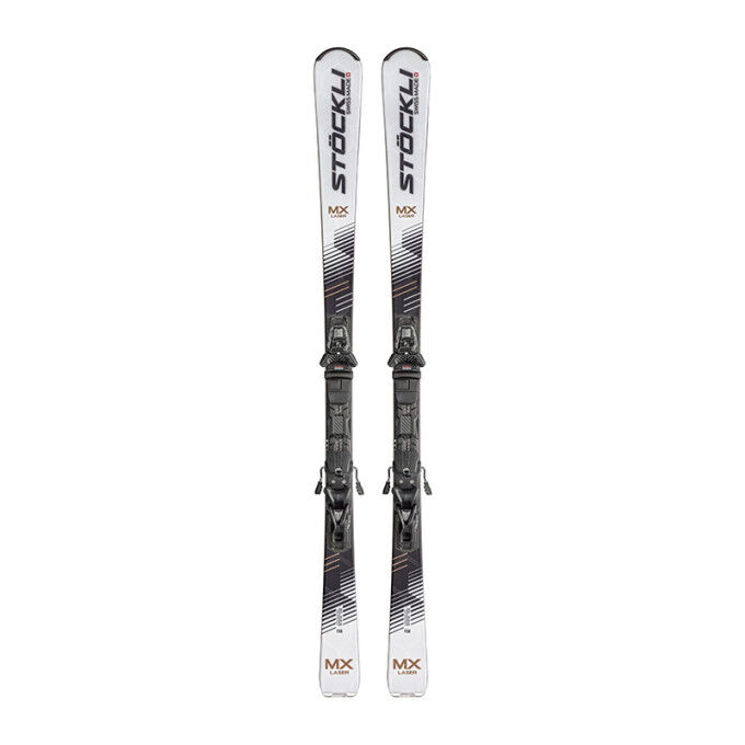 Pack of Stöckli LASER-MX skis + MC D20+MC 11 binding Black/Matt