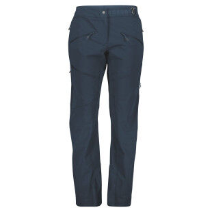 Pantalones de senderismo para mujer SCOTT Explorair Softshell - Azul oscuro