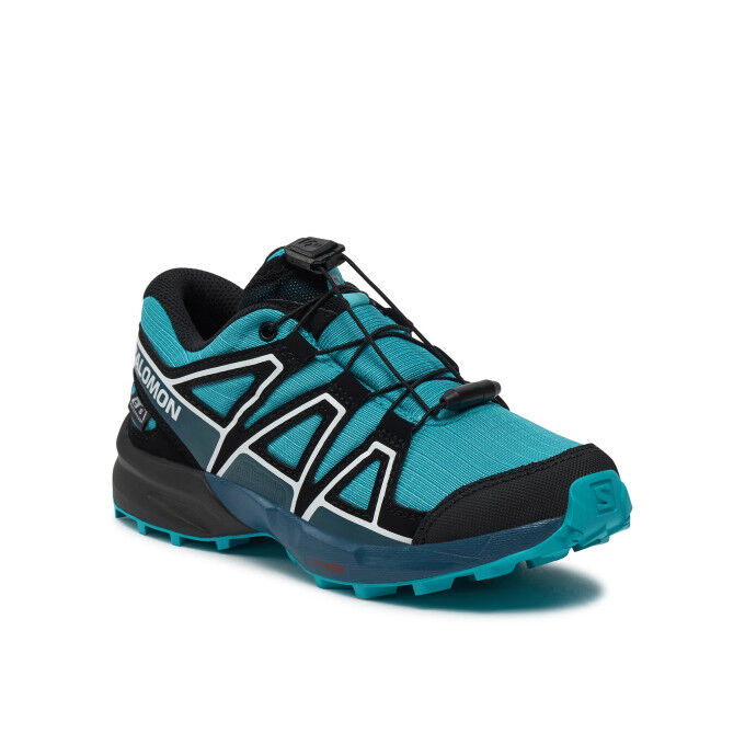 Chaussures de randonnée Salomon SPEEDCROSS CSWP J Peacock Blue