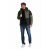 Chaqueta acolchada WAXX SWAN para hombre: bimaterial, media longitud y repelente al agua