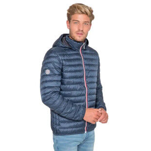 Chaqueta acolchada WAXX corta FRENCHY para hombre: ligera, cálida y tricolor