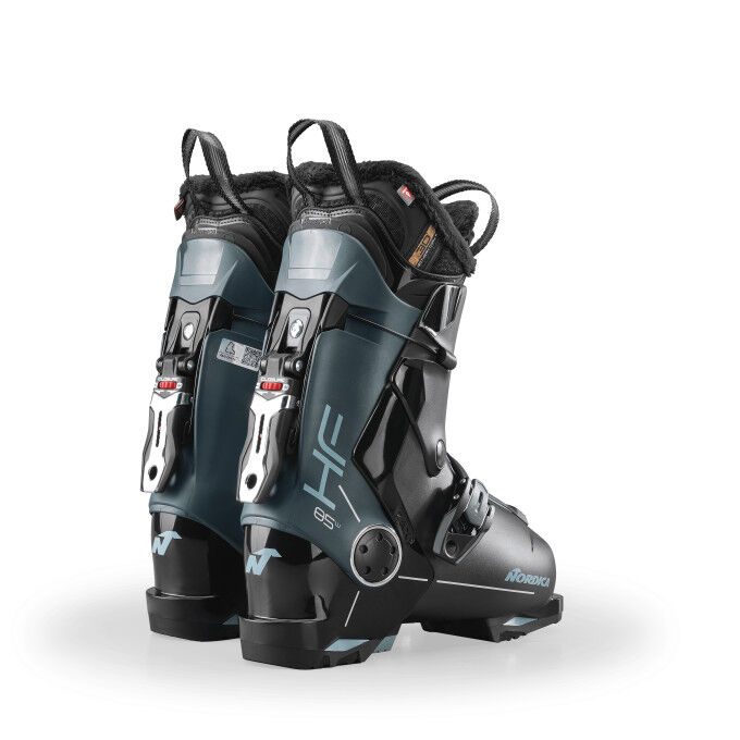 Nordica HF 85 W (GW) ski boots Black/Green/Aquamarine