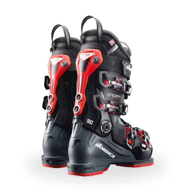 Botas esquí Nordica SPORTMACHINE 3 90 R (GW) Negro/Antracita/Rojo