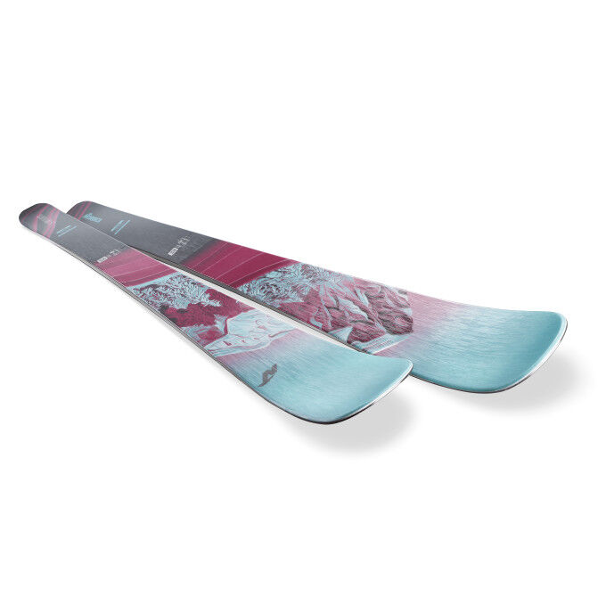 Nordica SANTA ANA 87 (FLAT) all-mountain skis Blue/Violet