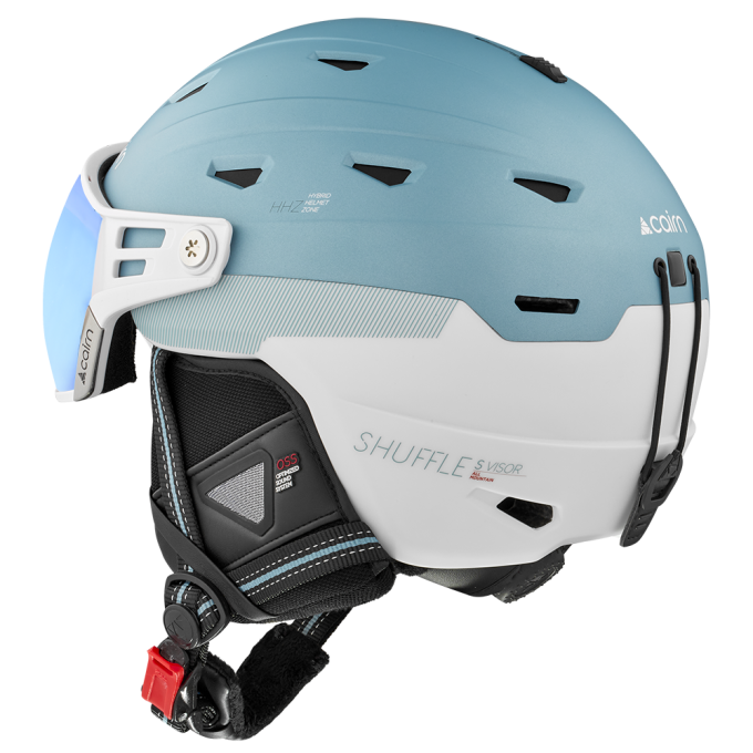 SHUFFLE S-VISOR EVOLIGHT NXT® MAT METALLIC EUCALYPTUS