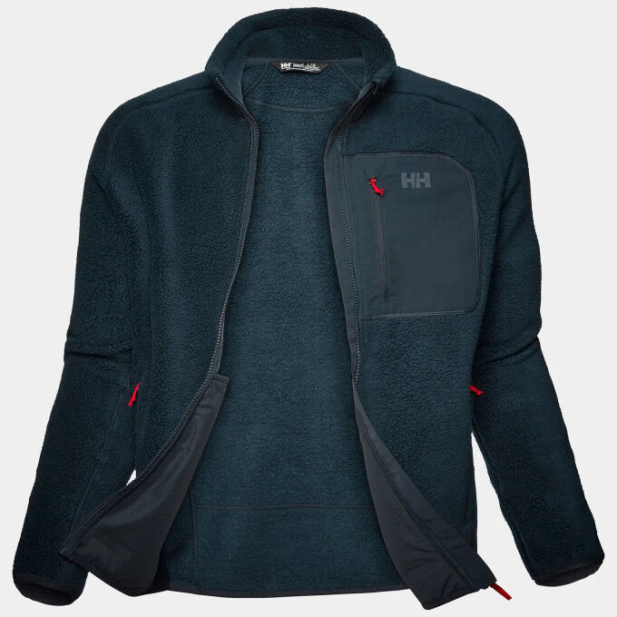PANORAMA PILE BLOCK JACKET
