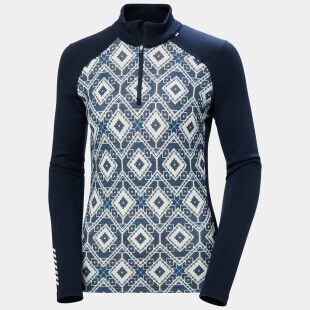 W LIFA MERINO MIDW GRA 1/2 ZIP