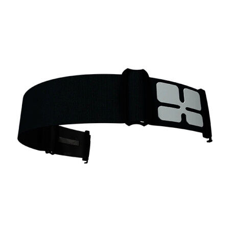 STRAP BLACK + LOGO WHITE