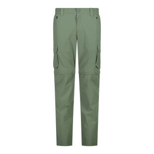 Pantalón cargo con cremallera para hombre: 2 en 1, elástico y transpirable