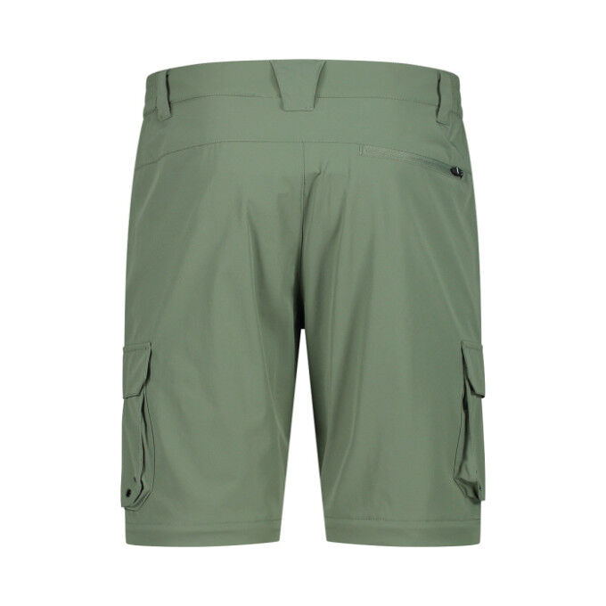 Pantalón cargo con cremallera para hombre: 2 en 1, elástico y transpirable