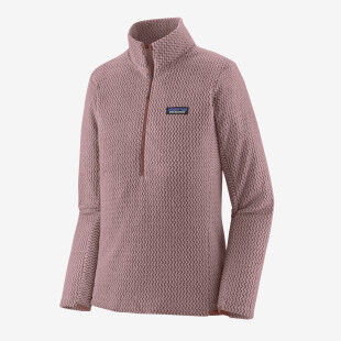 Patagonia: forro polar mujer R1 AIR ZIP-NECK