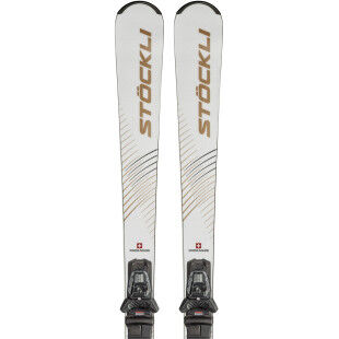 Pack of Stöckli skis LASER-MX + PLATE + MC11