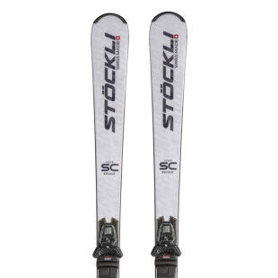 Pack of skis Stöckli LASER SC + PLATE + MC 12