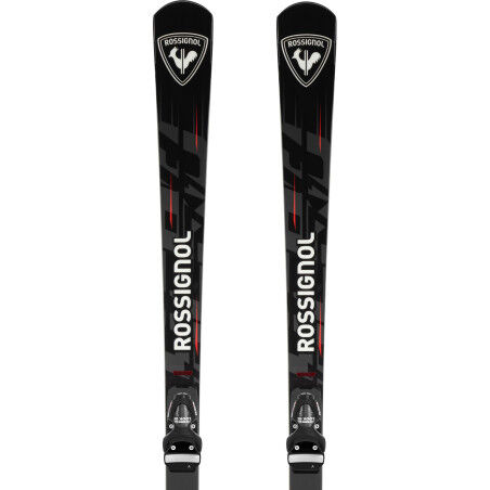 Pack of Rossignol HERO MASTER LT R22 SPX15 racing skis
