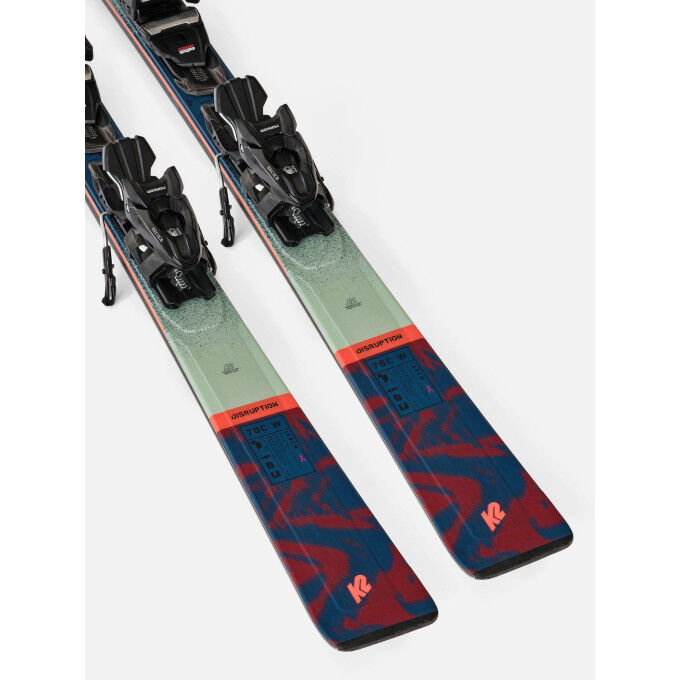 K2 DISRUPTION 78C W - ER3 10 COMPACT QUIKCLIK Negro/Antracita esquís all-mountain