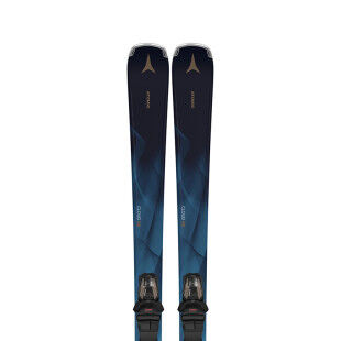 Pack of Atomic CLOUD Q9 downhill skis + M 10 GW BLUE binding