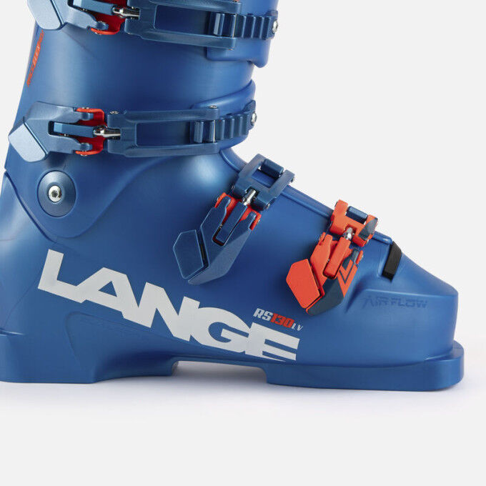 Lange RS 130 LV Vibrant Blue ski boots