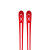 Pack de esquís de pista XO V7 Rojo/Blanco con fijaciones
