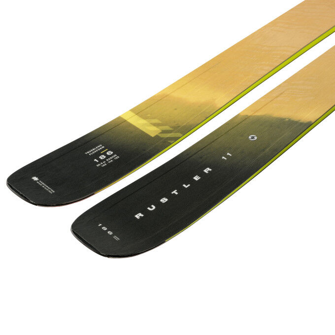 Blizzard RUSTLER 11 skis yellow