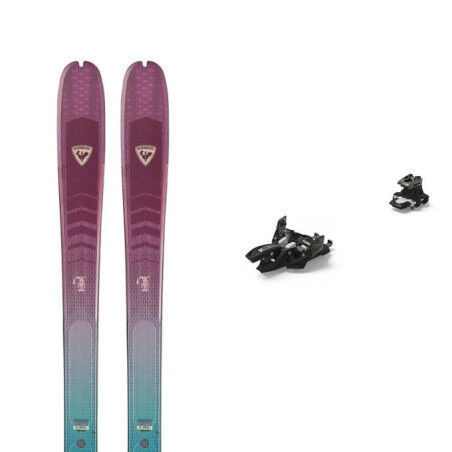 Skiset Rossignol ESCAPER W 87 NANO + Bindung: Skigröße - 160
