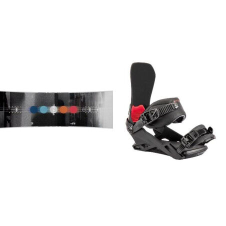 Nitro TEAM snowboard + confezione attacchi: Misura dello sci - 159