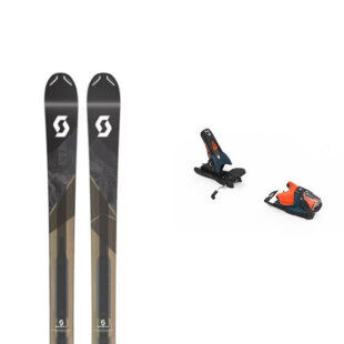 Pack de esquís Scott PURE PRO 109 TI + fijaciones: Color - Unicolor, Número de esquís - 172
