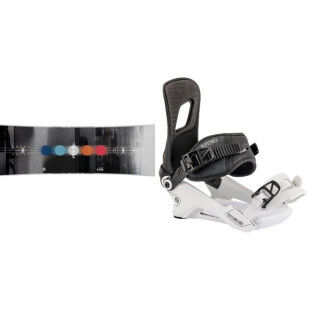 Nitro TEAM snowboard pack + bindings : Ski size - 159