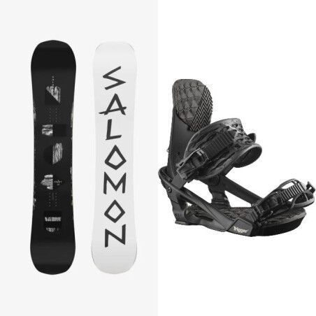 Snowboard-Paket Salomon CRAFT + Bindung: Skigröße - 162W