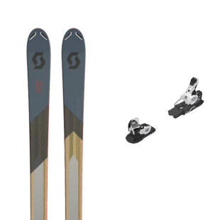 Skiset Scott PURE FREE 90TI + Bindung: Skigröße - 184