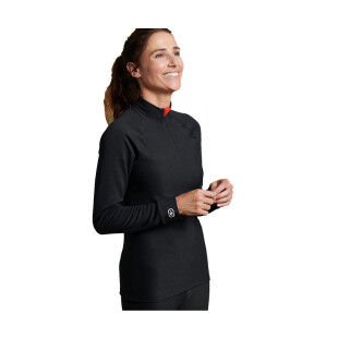 Damart : COMFORT 5 zip neck T-shirt for women