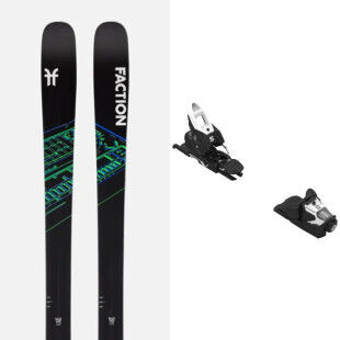 Pack de esquís Faction PRODIGY 1 + fijaciones: Color - Negro, Número de esquís - 164