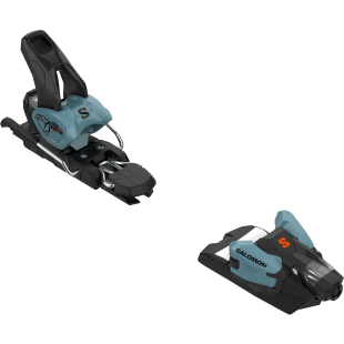 Salomon N STRIVE 12 GW 100mm Smoke Blue/Flame Orange ski bindings