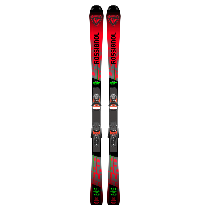 Juniorski Rossignol Hero Athlete SL + SPX12: Leistung und Präzision