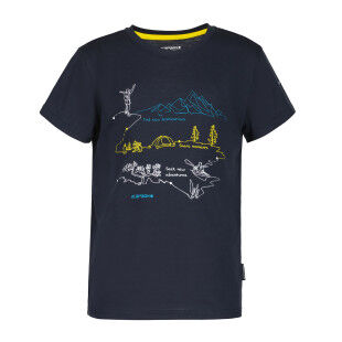 Children's hiking T-shirt Icepeak KINSTON JR Dark blue