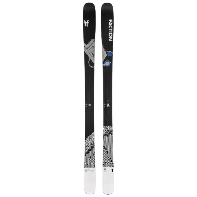 Pack of Faction PRODIGY 1 skis + bindings