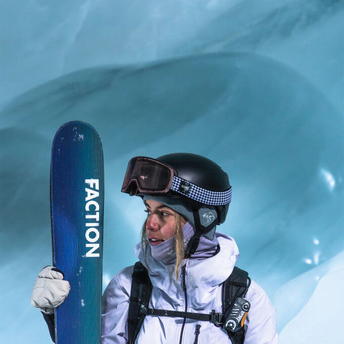 Pack of Faction STUDIO 2 skis + bindings