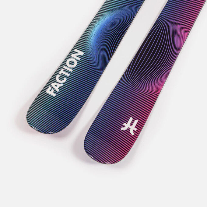 Pack of Faction STUDIO 4 skis + bindings