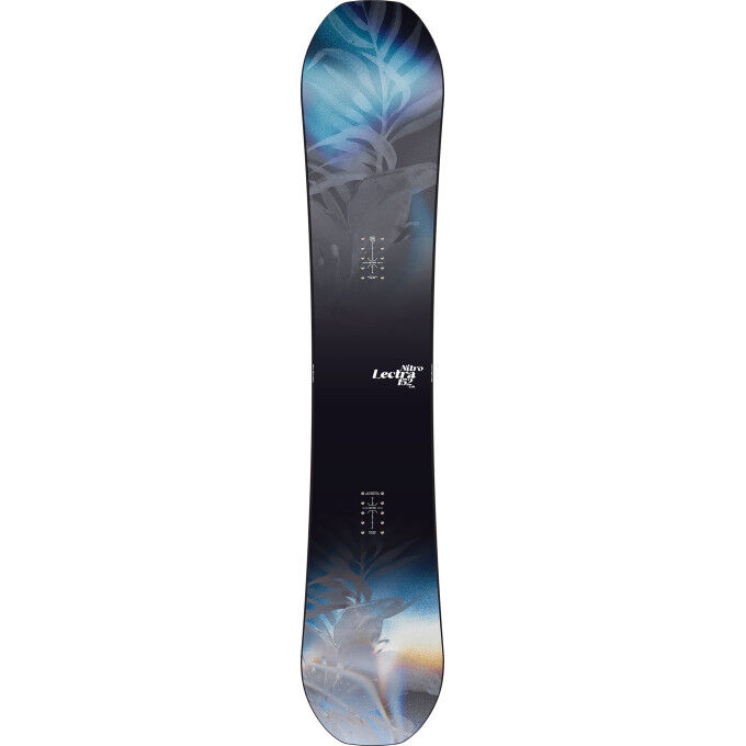 nitro lectra fade snowboard Leaf Cam-Out Experience the thrill of snowboarding with the Nitro Lectra Leaf Cam Nitro Women's Lectra Brush Snowboard