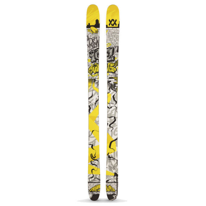 Pack of Völkl REVOLT 96 freestyle skis + bindings