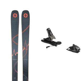 Skiset Blizzard ANOMALY 88 (FLAT) + Bindung : Farbe - BLAU/ORANGE, Skigrösse - 176