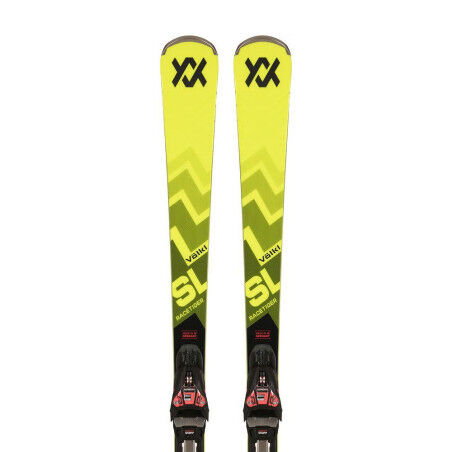Pack of Völkl RACETIGER SL racing skis + RMOTION3 12 GW RED bindings