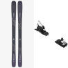 Pack de skis Salomon STANCE W 88 Black + fix : Taille des skis - 168