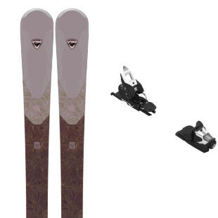 Skiset Rossignol Experience W 86 Basalt Open + bindung : Skigrösse - 166