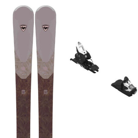 Pack de skis Rossignol Experience W 86 Basalt Open + fix : Taille des skis - 166
