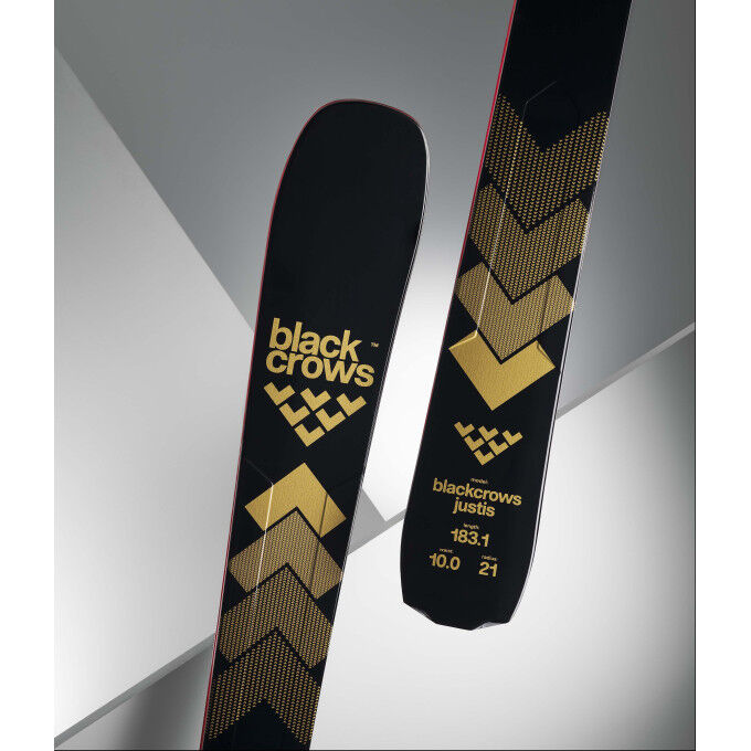 Skis Black Crows Justis spatule et talon Skis Black Crows Justis spatule et talon