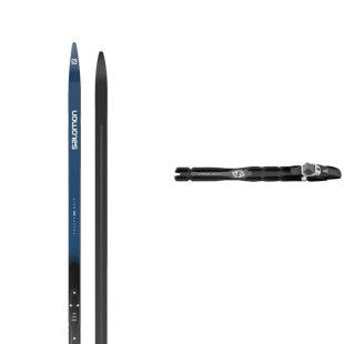 Klassische Skier Salomon ESCAPE 5 GRIP + Bindung : Größe der Skier - 182