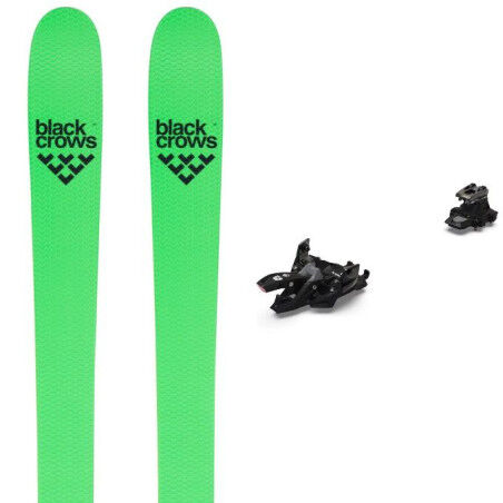 Pack of Black Crows NAVIS FREEBIRD skis + bindings : Colour - Green, Ski size - 167